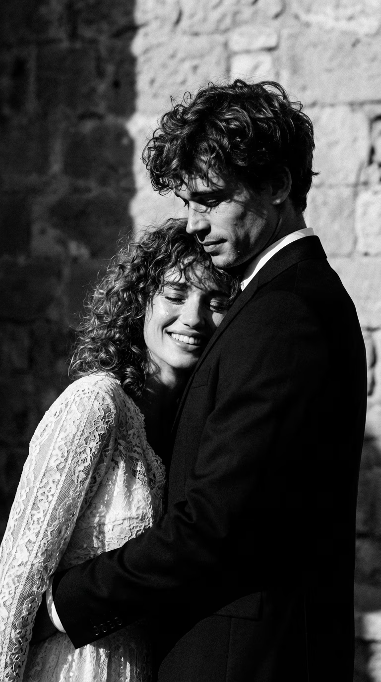 Couple black & white